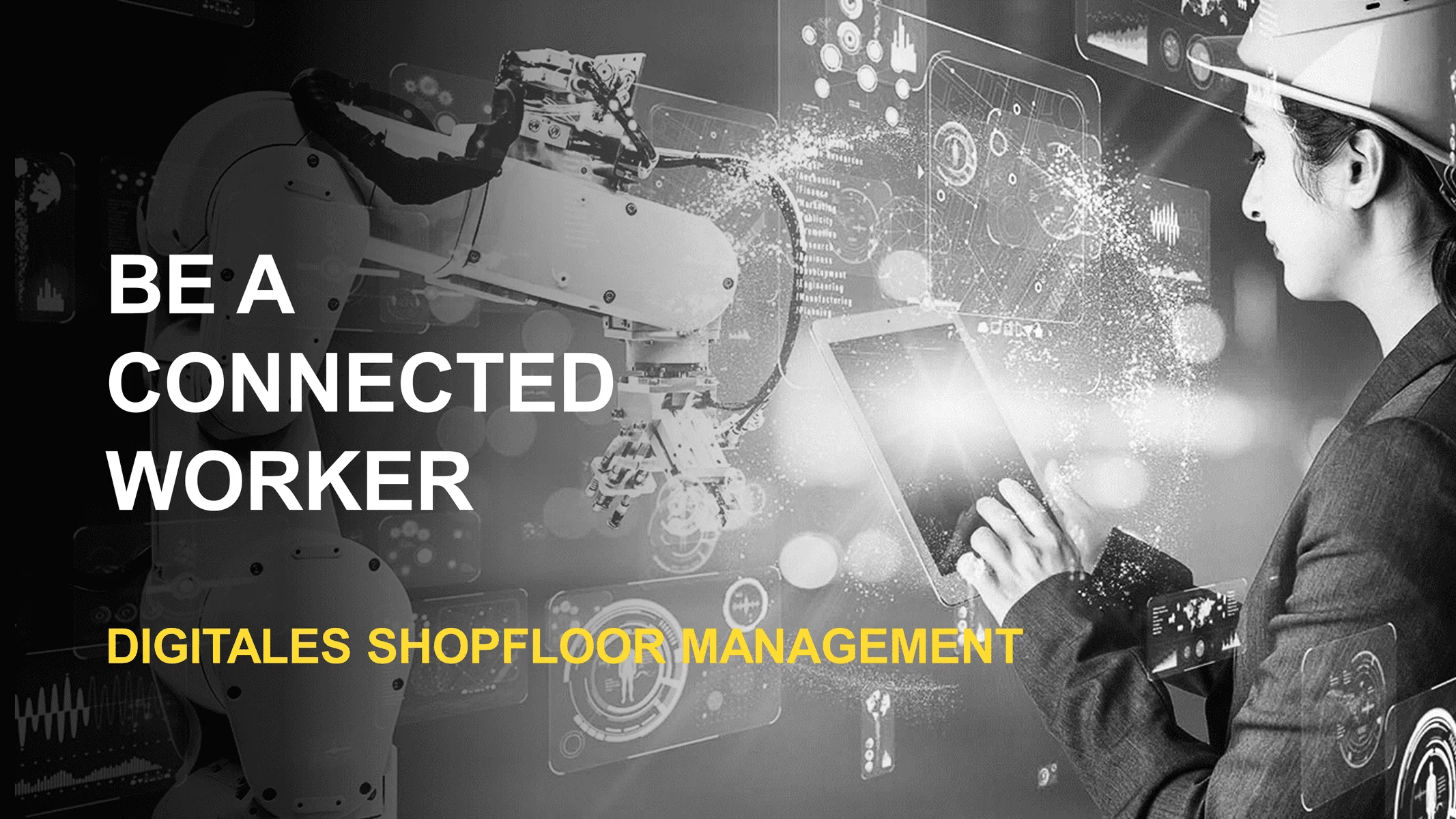 Digital shopfloor management for networked shopfloor workers