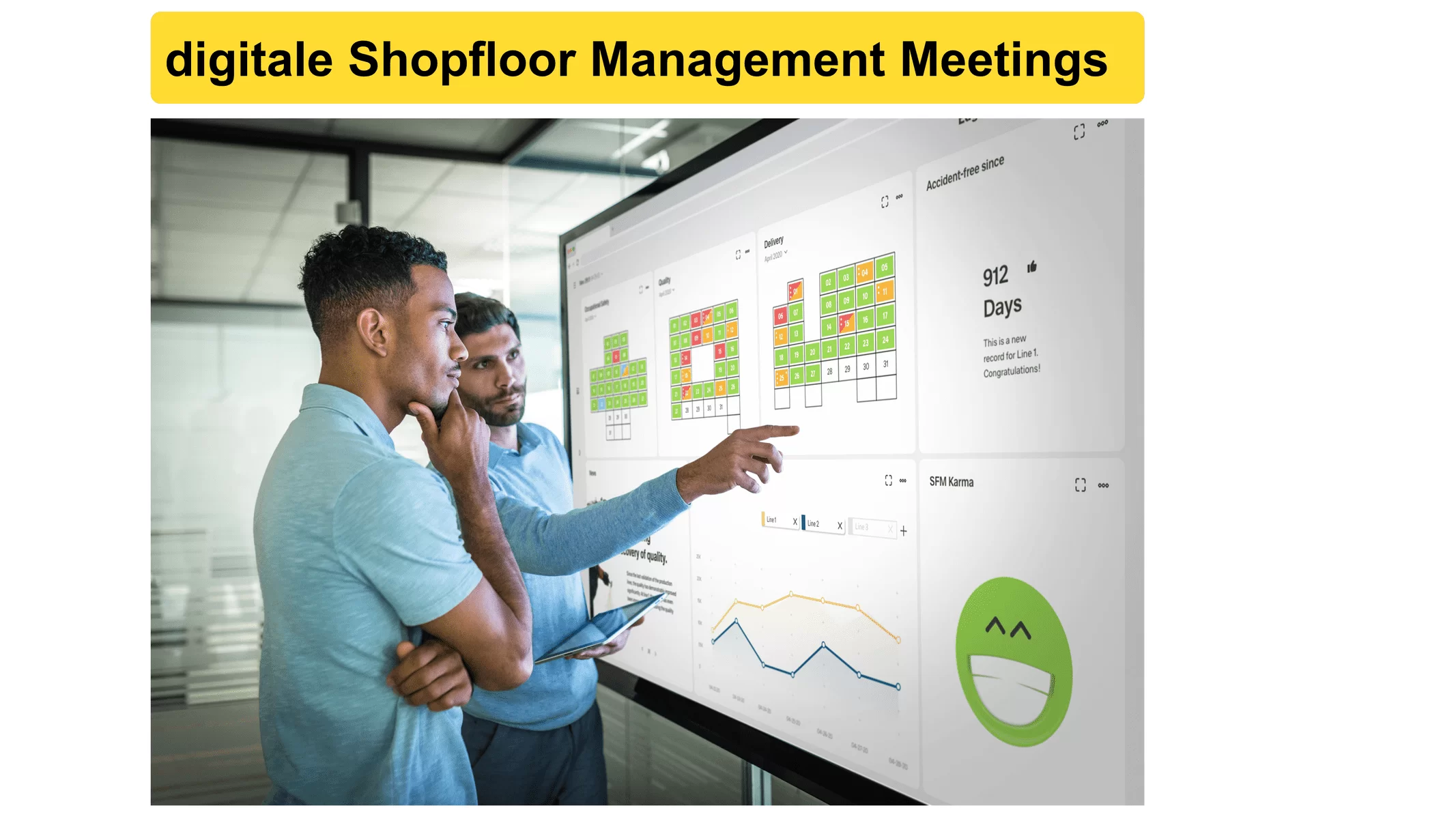 digital shopfloor management meetings